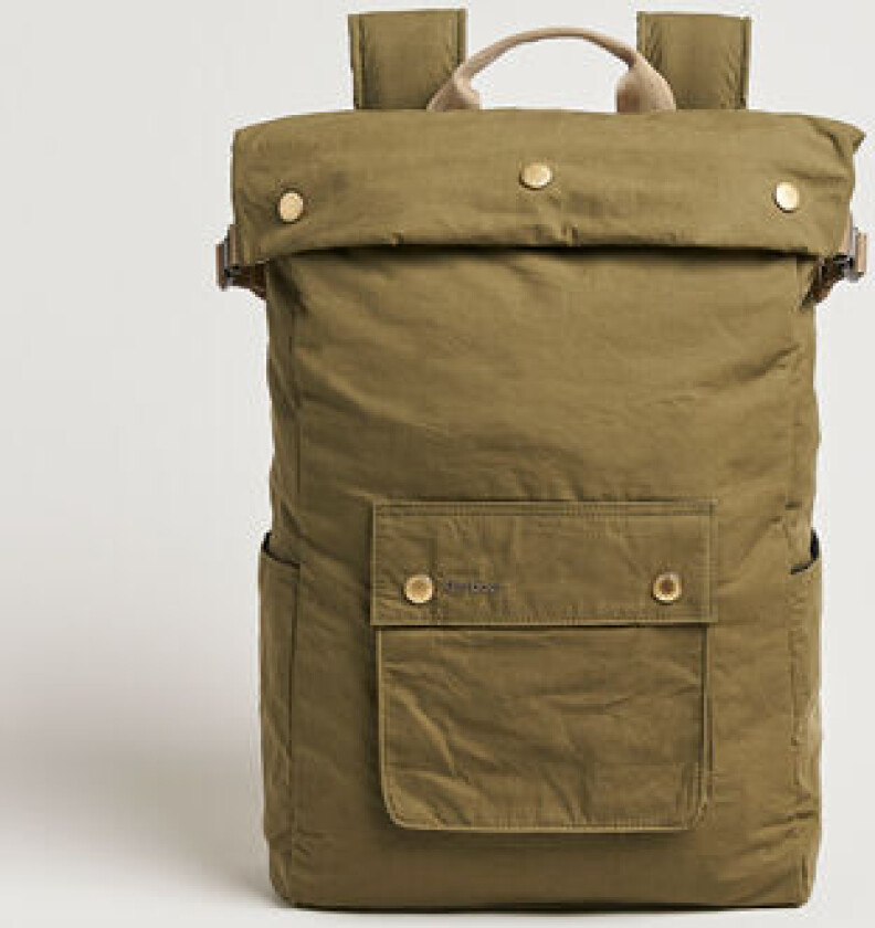 Transport Foldover Backpack Dusky Green