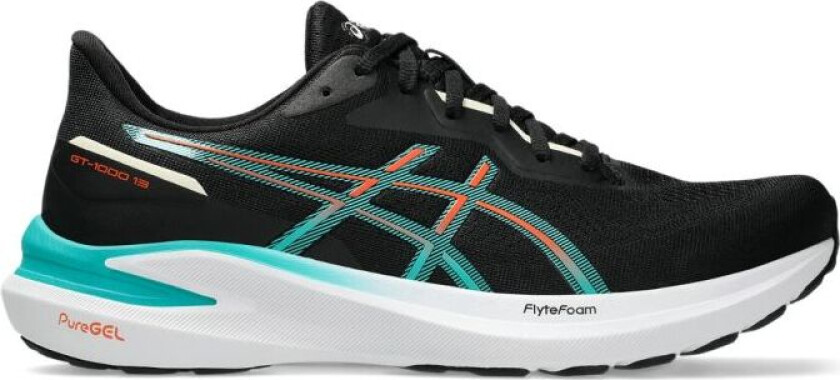 GT-1000 13 Herre Black/Wave Teal 44 ½