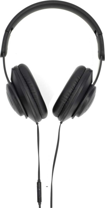 Over-Ear Wired hörlurar | Kabellängd: 1.20 m | Volymkontroll | Svart