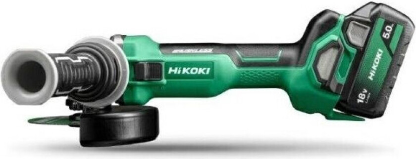 G1813DA Vinkelsliper 18V - 125mm, 2x5,0Ah (børsteløs)