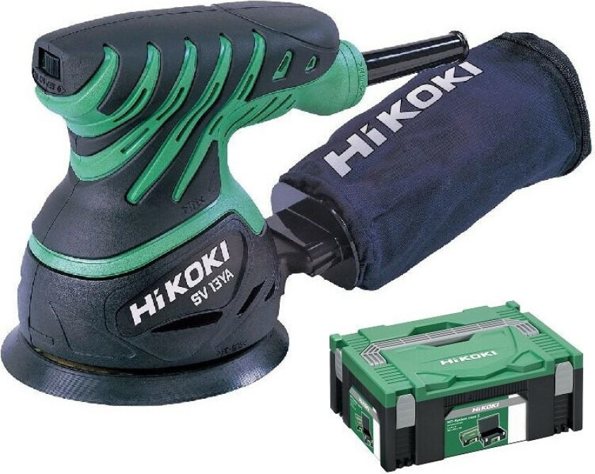 SV13YA Eksentersliper 125mm, 230W, Støvavsug, (For hobbybruk)