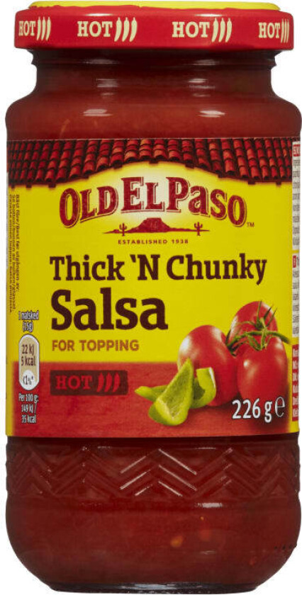 Taco Salsa Hot 226g