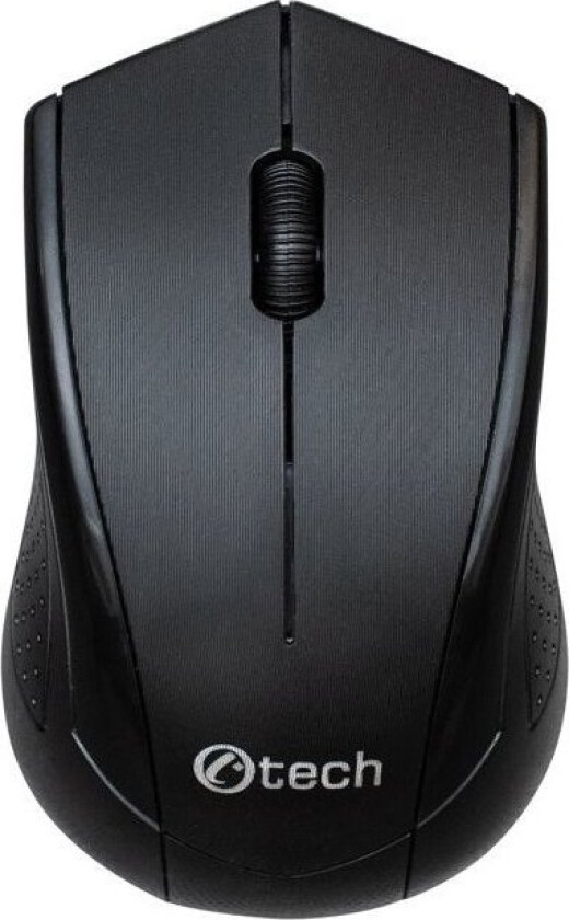 Mysz C-Tech C-Tech Mus Wlm-07, Trådløs, 1200Dpi, 3 Knapper, Usb Nano-Mottaker, Svart