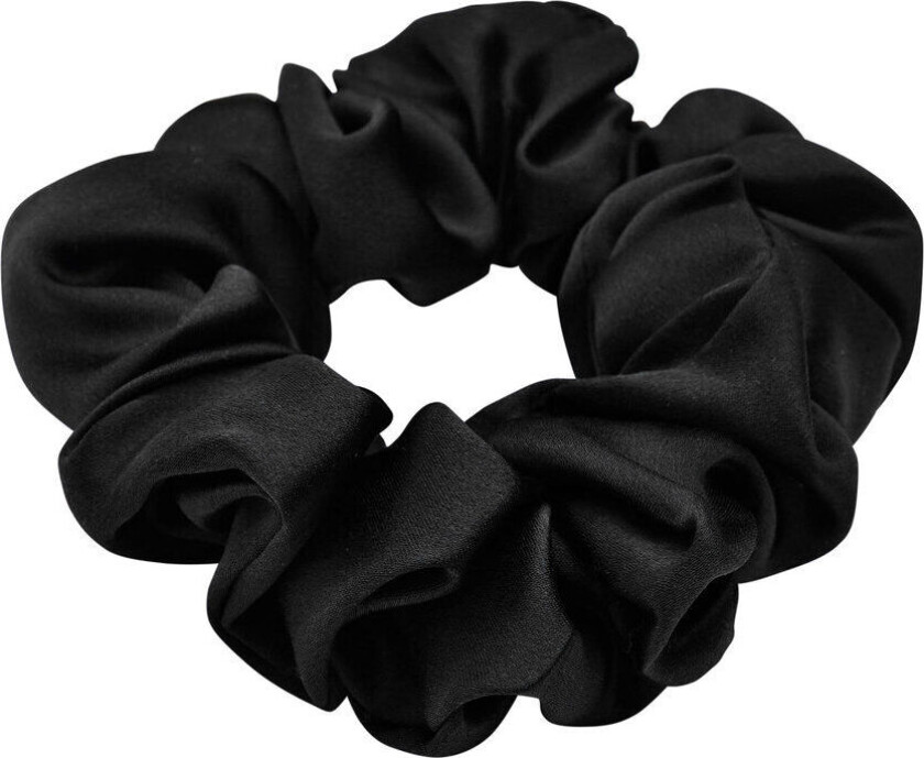 Bilde av Lenoites Mulberry Silk Scrunchie Black