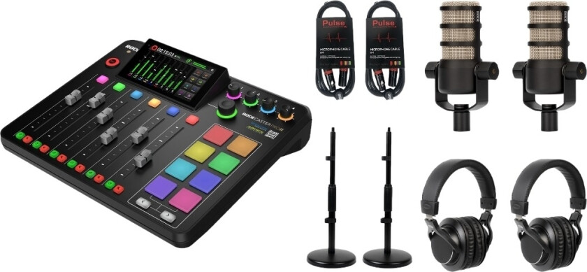 RØDE Rodecaster PRO II Podcasting Bundle 2