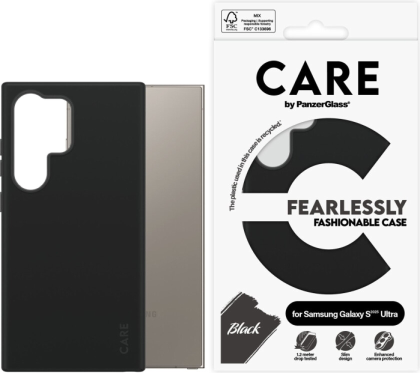 Care By Panzerglass - Baksidedeksel For Mobiltelefon