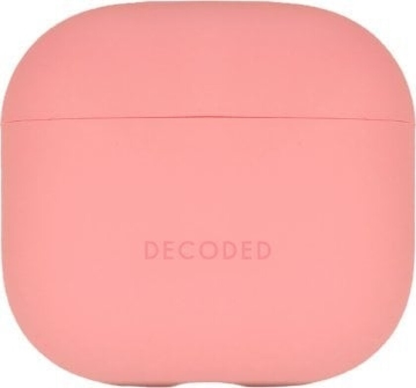 Dekodet Silikon Aircase - Beskyttende Silikondeksel For Airpods 4. Generasjon (Rosa)
