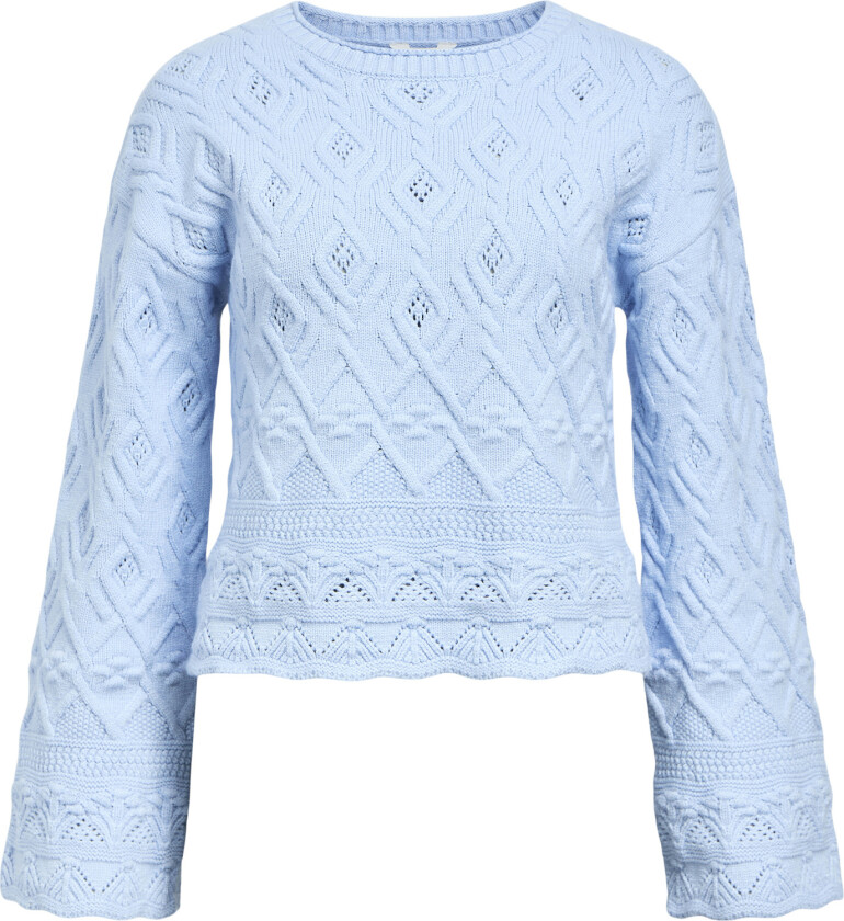 Objalyssa LO L/S Knit Pullover 137 Str S - Topper