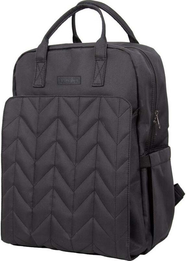 Tineo Stelleveske Ryggsekk, Quilt Svart - Stellevesker - 100% Polyester