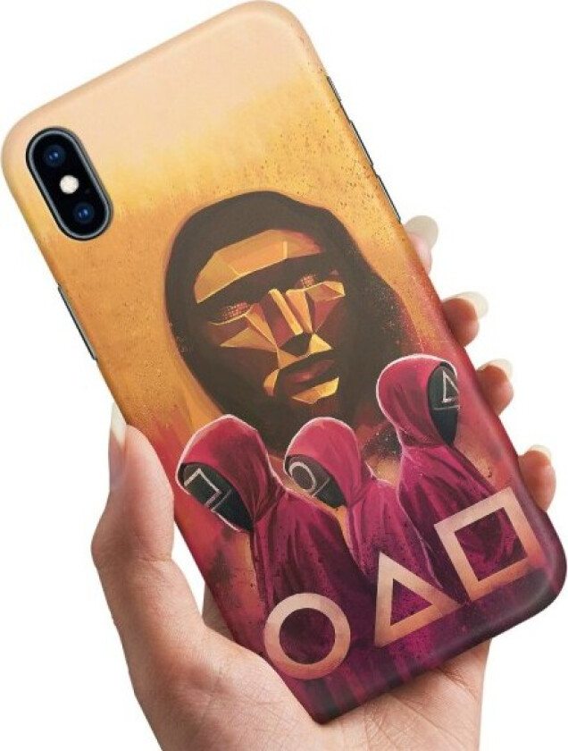iPhone XR - Deksel/Mobildeksel Squid Game Multicolor