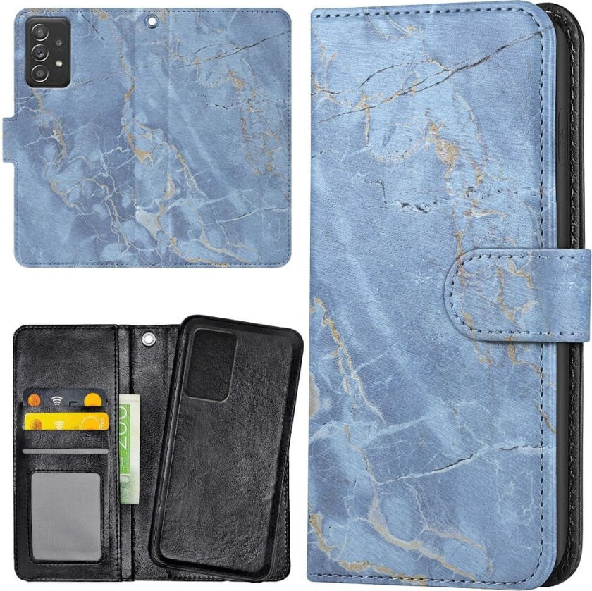 Samsung Galaxy A52/A52s 5G - Lommebok Deksel Marmor