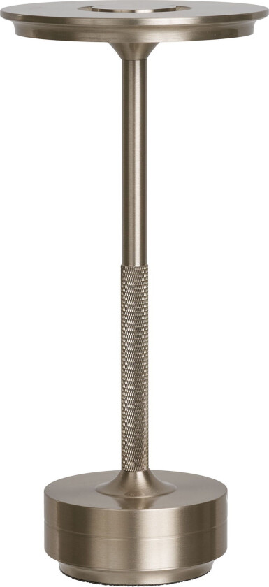 HOUSE NORDIC Lyneham LED Bordlampe - Bordlampe, sølv, oppladbar