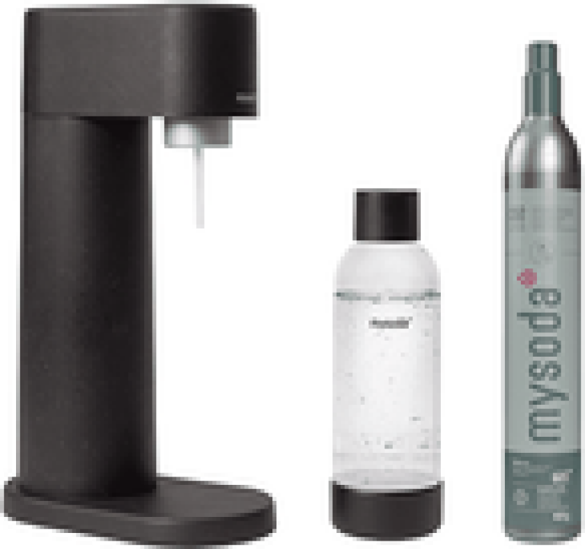 Kullsyremaskin Woody Black (incl. 60L sylinder) ND