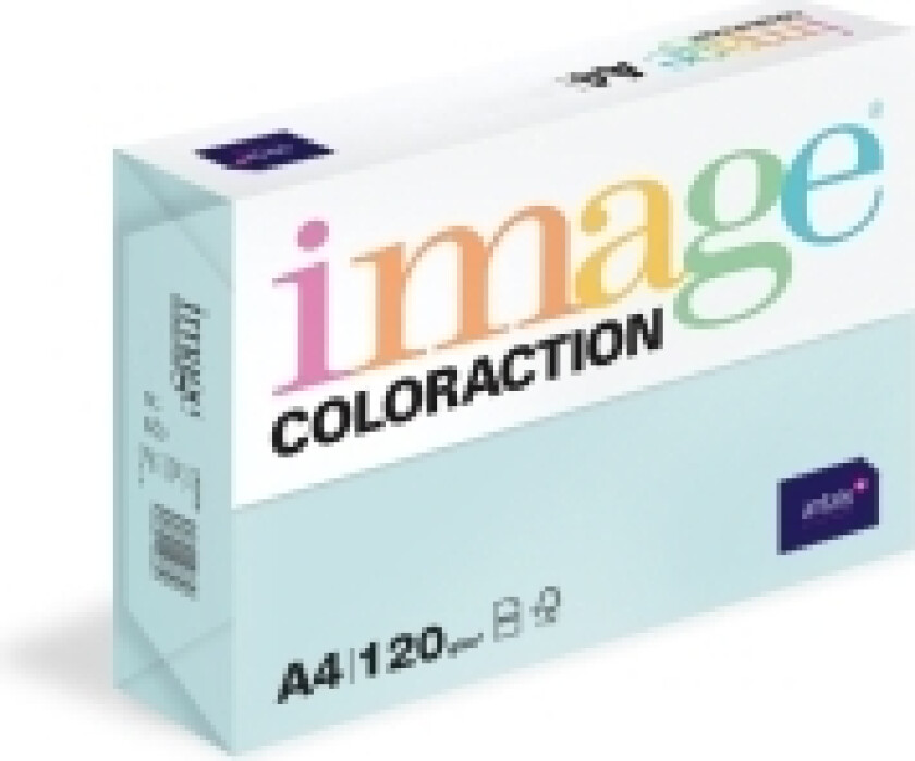 Kopipapir Image Coloraction A4 120G Lagoon Pale Blue 250Ark/Pkt