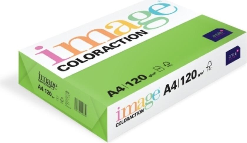 Kopipapir Image Coloraction A4 120G Java Dark Green 250Ark/Pkt