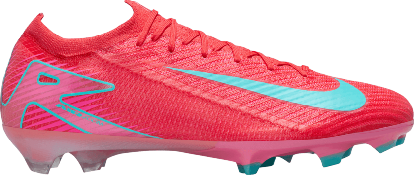 Zoom Mercurial Vapor 16 Elite FG Q1 25, fotballsko gress, herre EMBER GLOW/GREEN