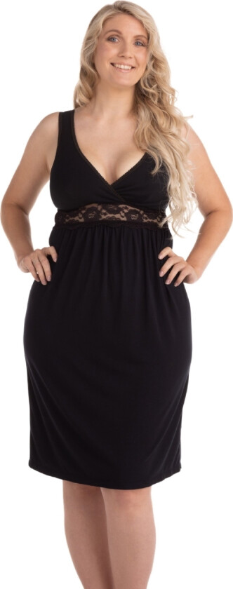 Maternity & Nursing Nightie Black S, 602000