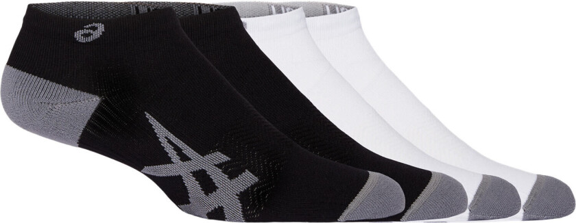 Asics 2ppk Light Run Ankle Socks 47-49, Brilliant White
