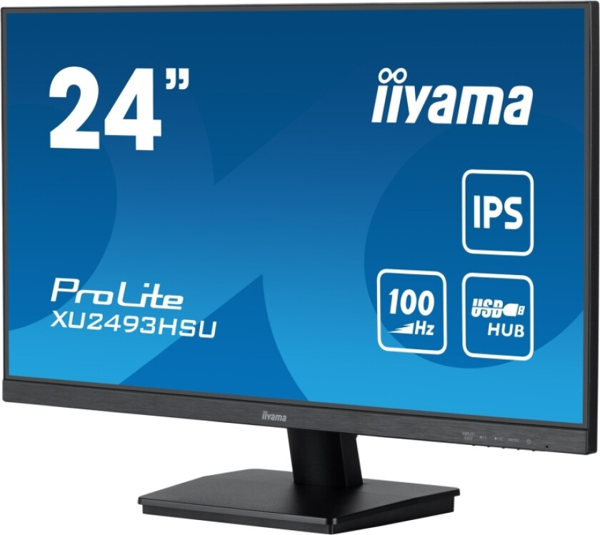 Prolite Xu2493hsu-B7 Computer Monitor 60.5 Cm (23.8&Quot ) 1920 X 1080 Pixels Full Hd Led Black