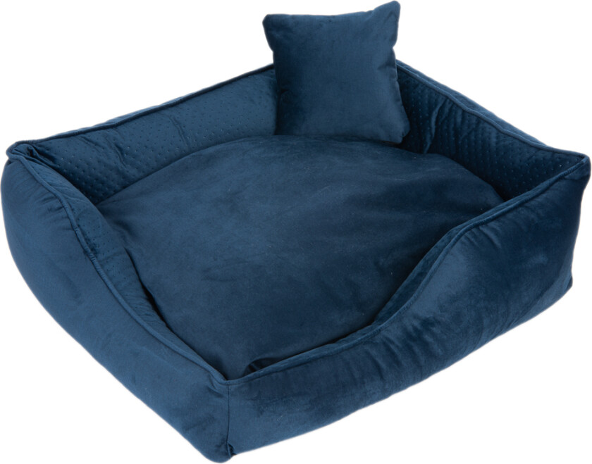 Hundeseng Lublin med pute - Str L: L 85 x B 75 x H 22 cm