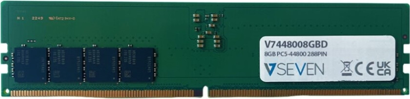 Ddr5 - Modul - 8 Gb - Dimm 288-Pin - 5600 Mhz / Pc5-44800 - Cl46 - 1.1 V - Ikke-Bufret - On-Die Ecc