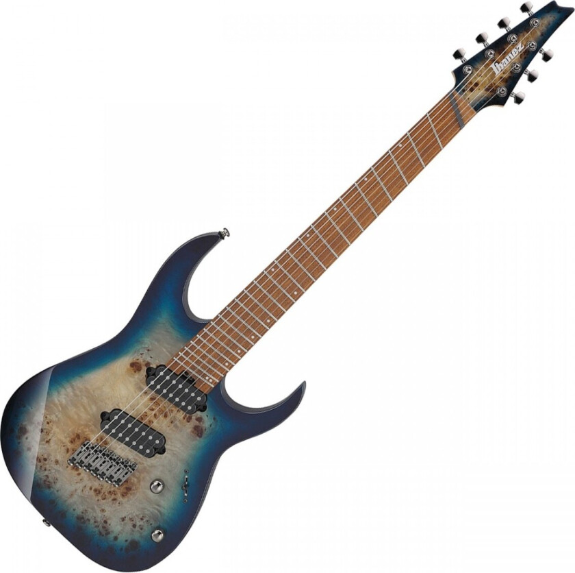 RGMS7PB 7 String Multi Scale Cosmic Blue Star Burst