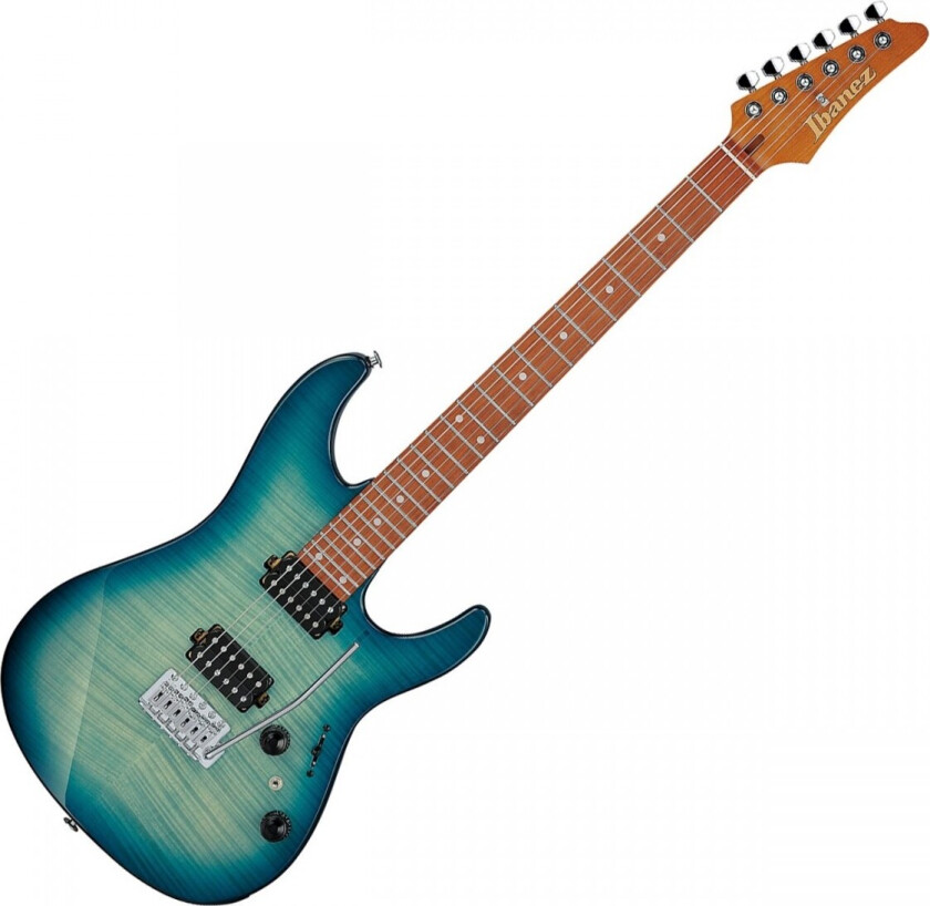 AZ24S1F Transparent Turquoise Burst
