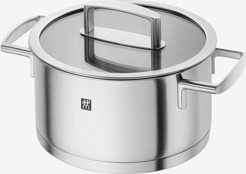 Kasserolle Vitality 20 cm, 3 L, Sølv