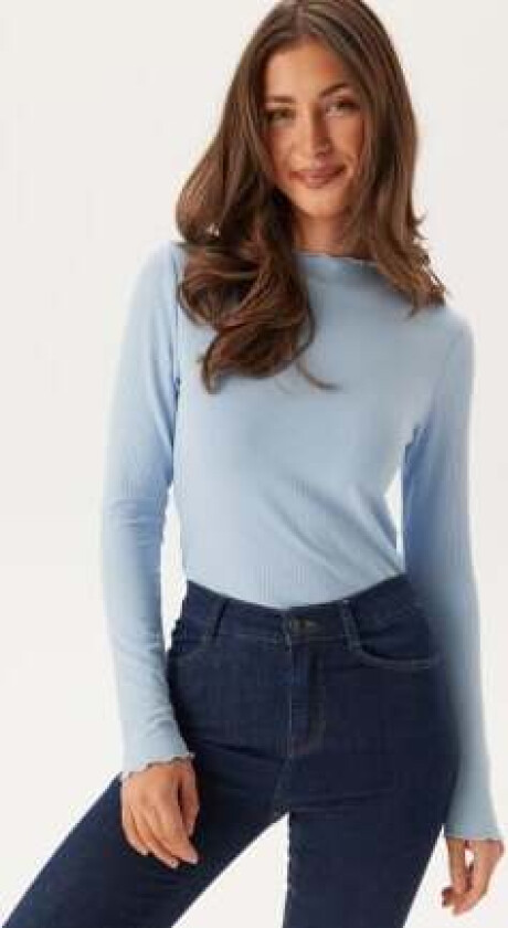 Pcnicca LS Top Cashmere Blue XS