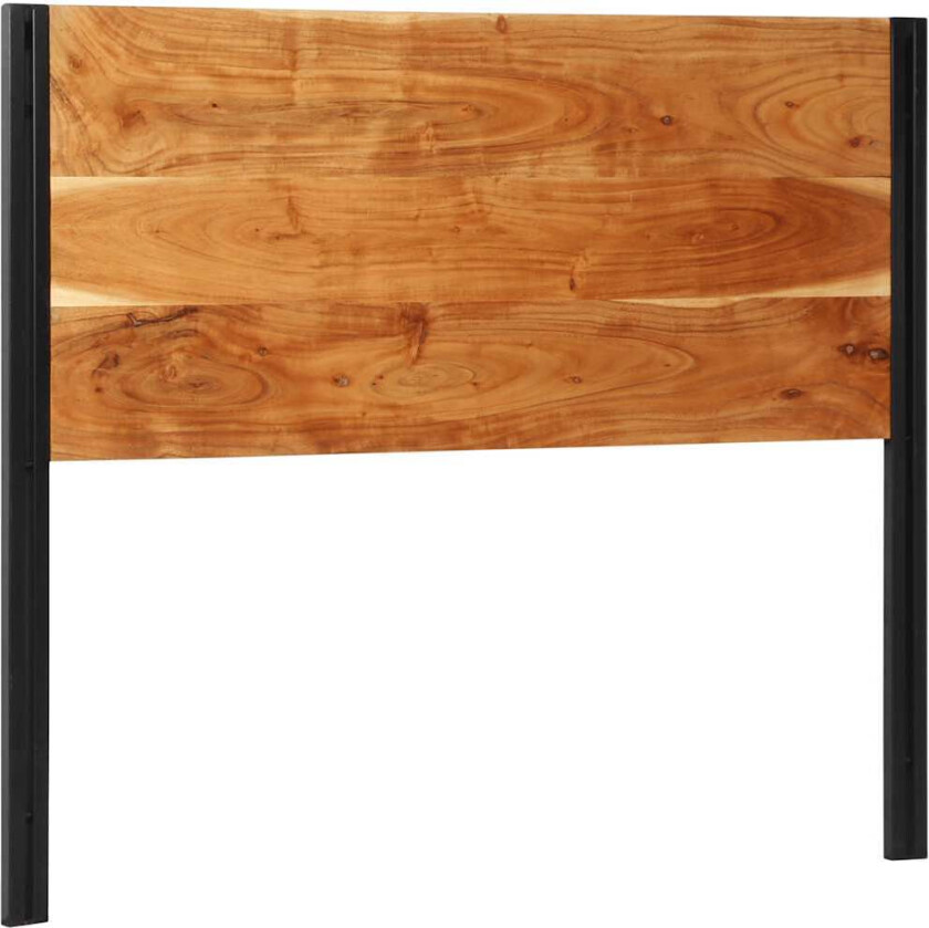 sengegavl 120 cm heltre akasie og jern