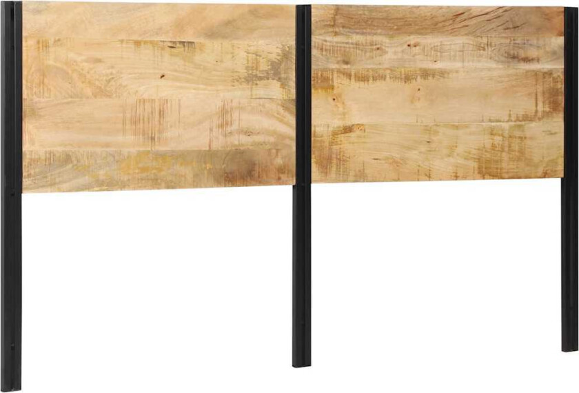 sengegavl 180 cm heltre mango og jern