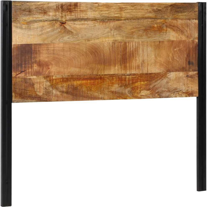 sengegavl 120 cm heltre mango og jern