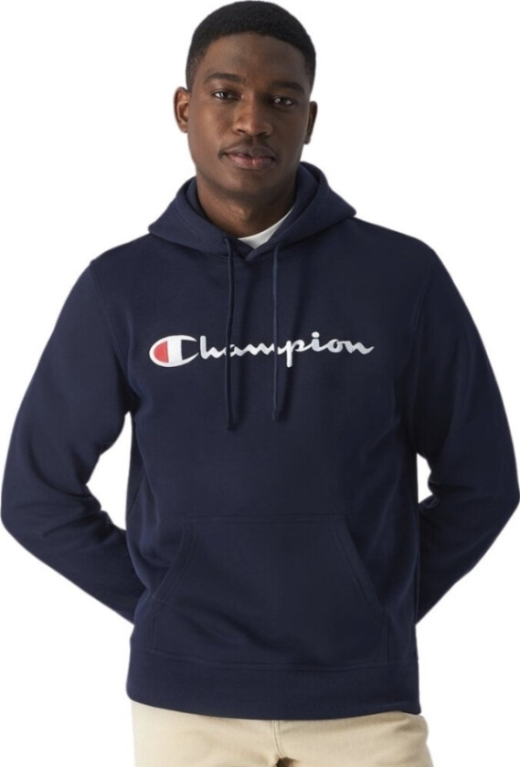 Bluza Meska Champion Hooded Granatowa 220253 Bs501 S
