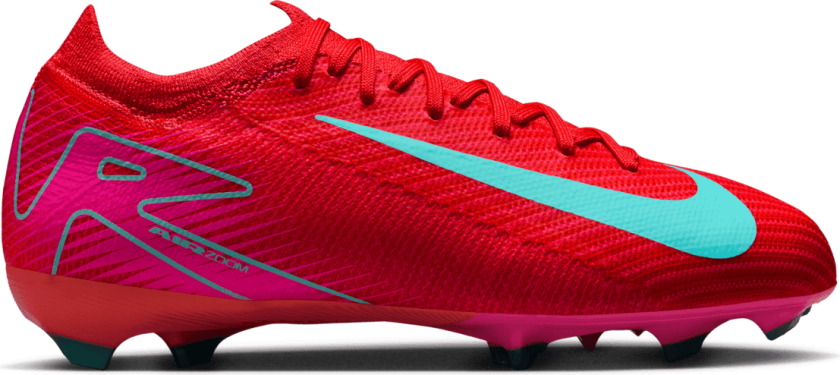 Mercurial Vapor 16 Pro FG Q1 25, fotballsko gress, junior EMBER GLOW/GREEN