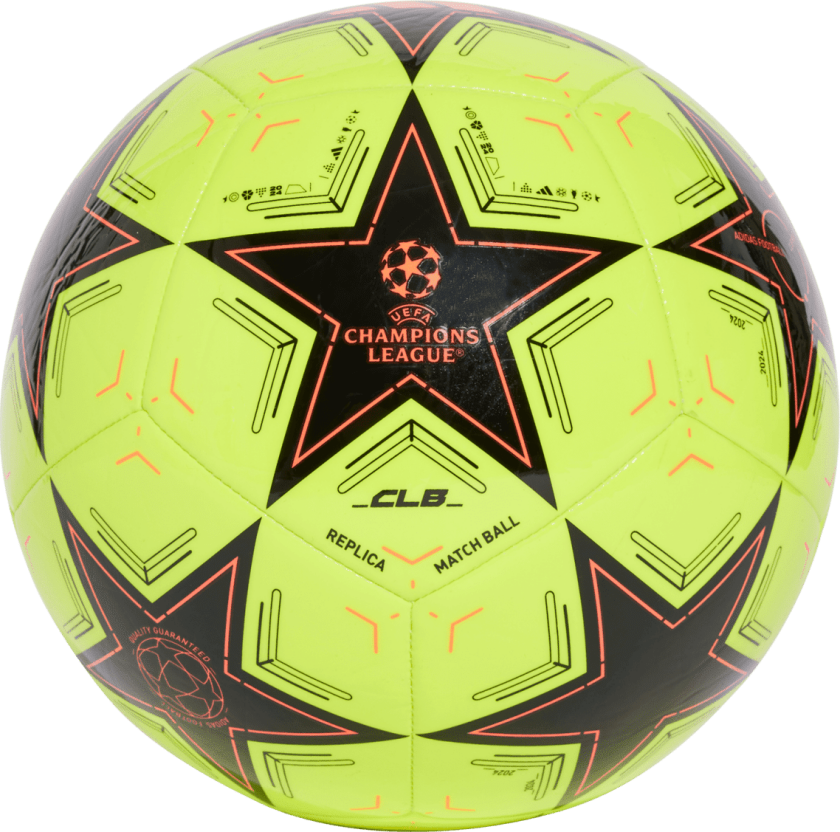 Bilde av adidas UEFA Champions League Club, fotball SYELLO/BLACK/TURBO