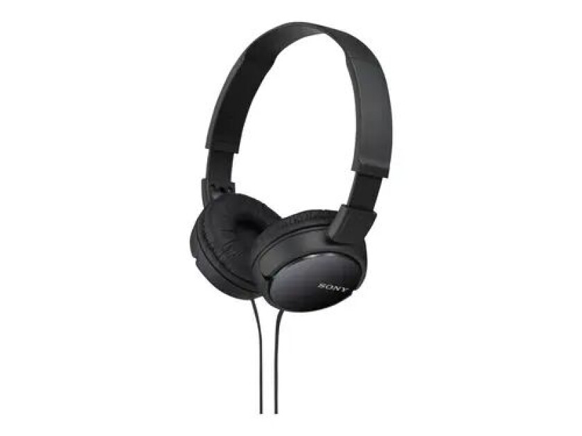 Mdr-zx110ap - Black Hodetelefoner 3,5 Mm Jakk Stereo Svart