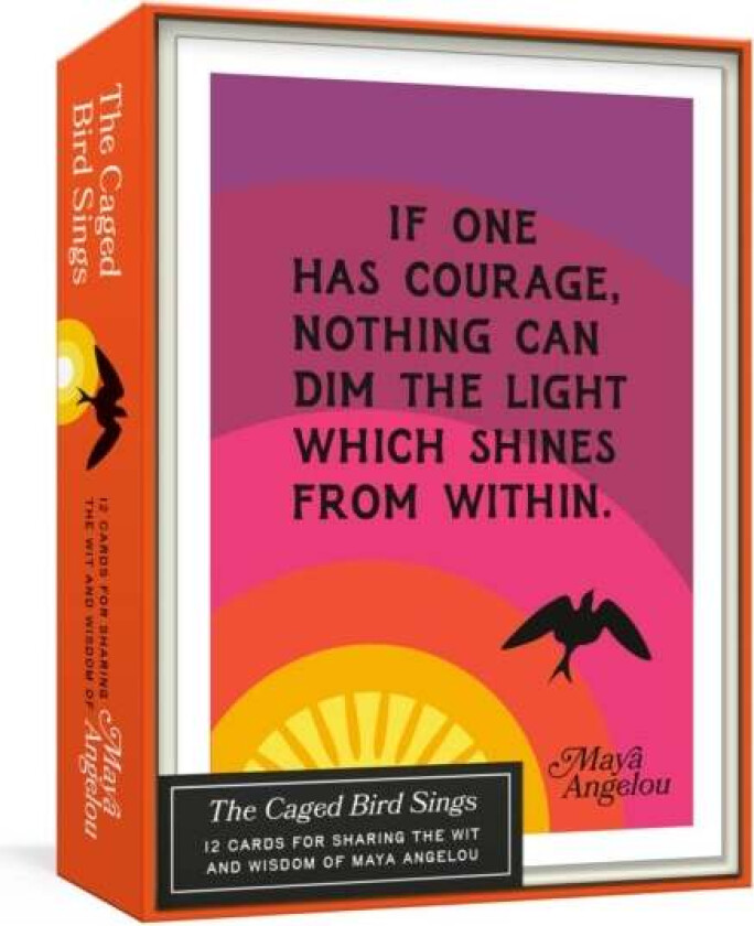 The Caged Bird Sings Note Cards av Maya Angelou