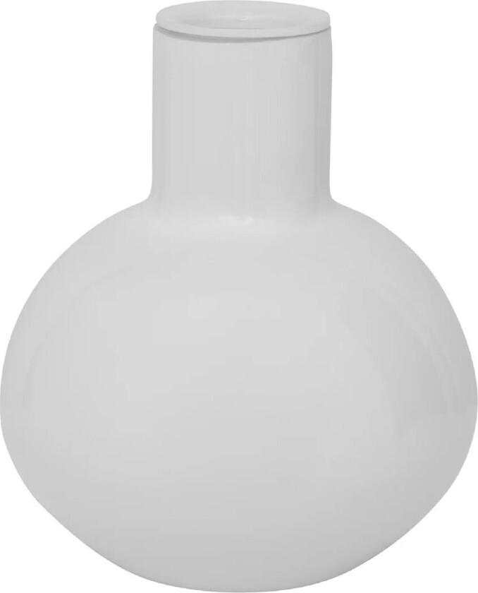 Bubble lysestake S 12 cm Opaque white