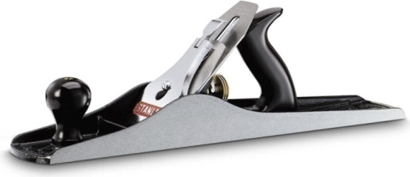 Stanley 1-12-006, Høvel, Kull Stål, Strykejern, Polypropylen (Pp), Svart, Metallisk, Plastikk, 6 Cm, 45,5 Cm