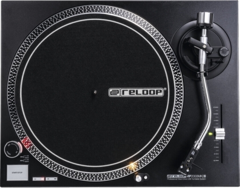 Rp-2000 Usb Mk2, Direktedrevet Dj-Platespiller, 33 1/3,45 Rpm, 50 Db, 1 Kg/Cm, Dc-Motor, Børsteløs