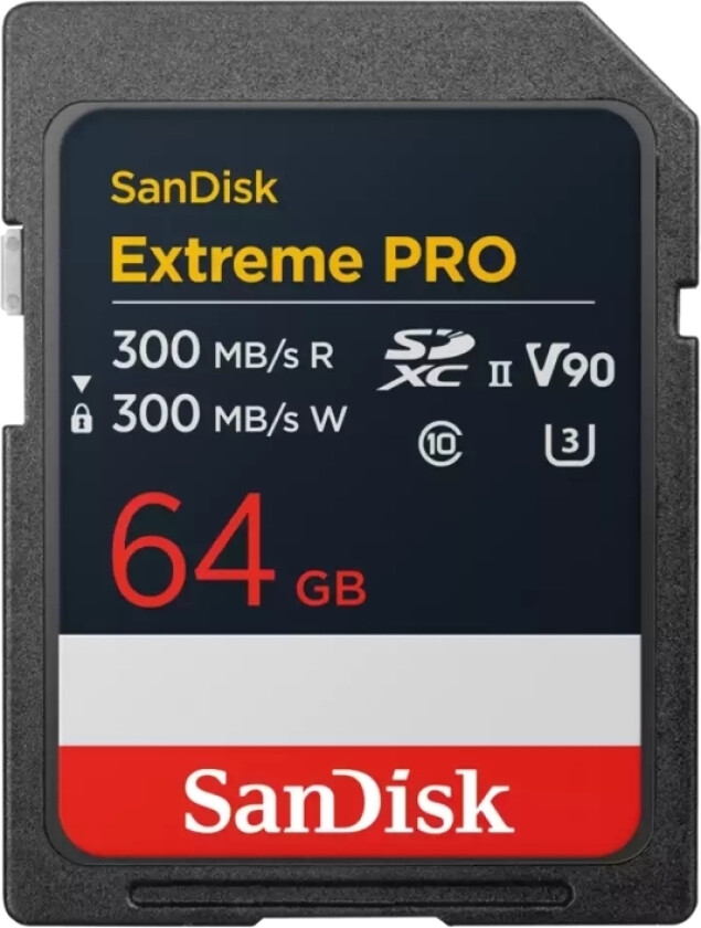 Sandisk Extreme Pro - Flashminnekort - 64 Gb