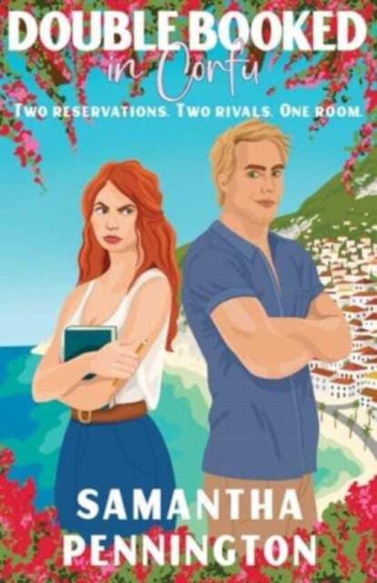 Double Booked in Corfu an enemies to lovers summer romance, the perfect beach read for 2024