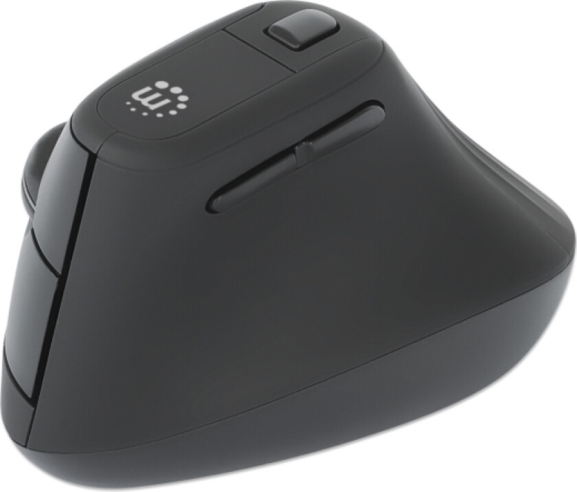 Mus Manhattan Ergonomisk Vertikal Funksjonell Usb-A Svart
