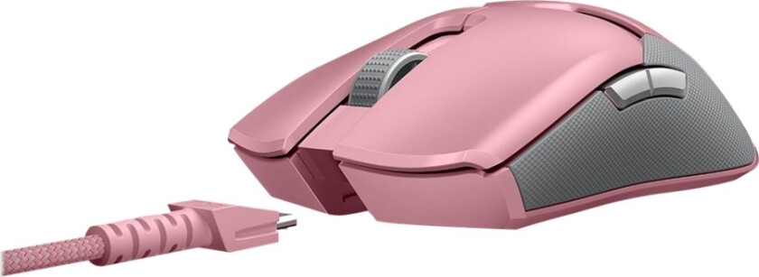 Viper Ultimate - Mus - Høyre- Og Venstrehåndet - Optisk - 8 Knapper - Trådløs, Kablet - Usb, 2.4 Ghz - Kvarts