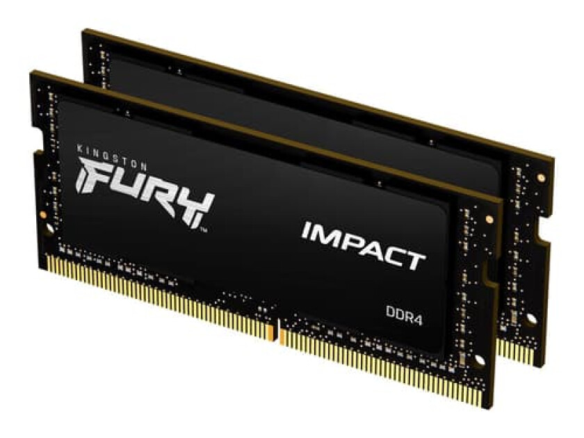 Fury Impact 64gb 3,200mhz Cl20 Ddr4 Sdram So Dimm 260-pin