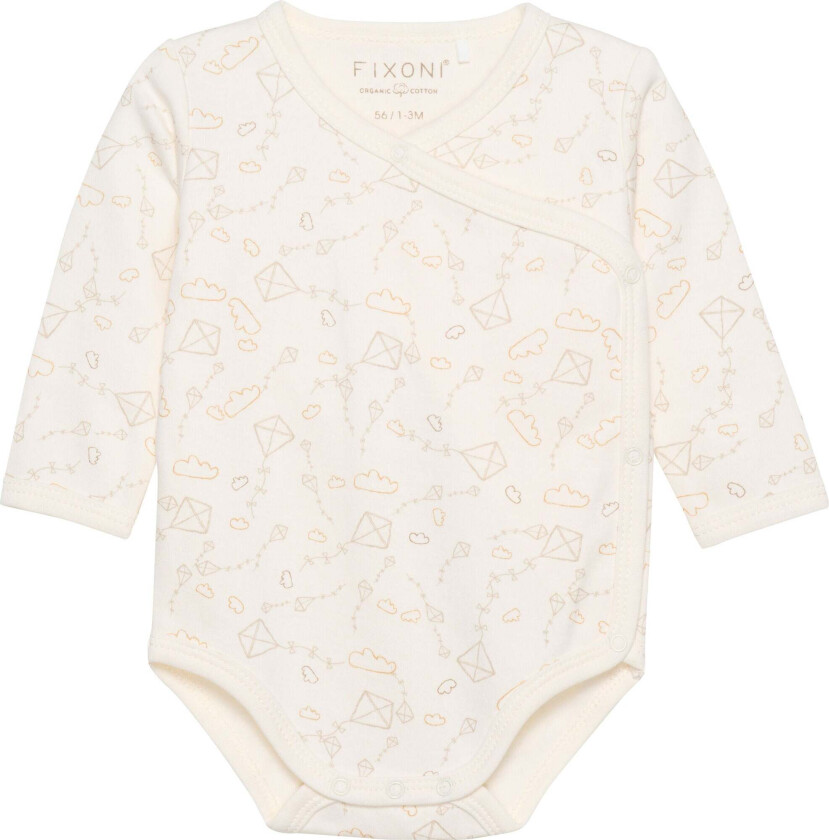 Body, Marshmallow, 56, Babyklær - Bodys - Bomull