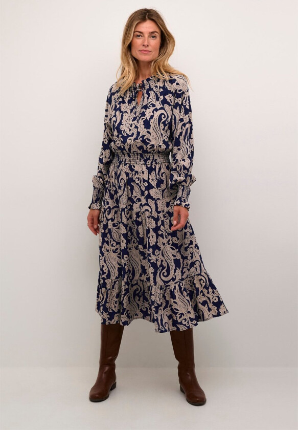 Crlucy Long Dress Str 36 - Midi Kjoler