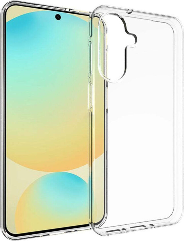 Samsung Galaxy A26 (5G) Fleksibelt Plast Bak Deksel - Gjennomsiktig