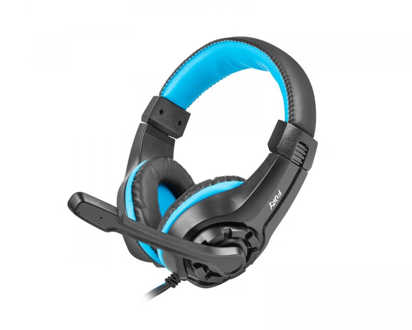 Wildcat Stereo Gaming Headset - Svart/blå