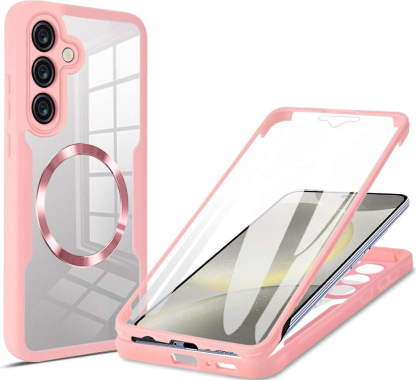 Samsung Galaxy S25 Deksel – Magsafe-kompatibelt med Innebygd Skjermbeskytter